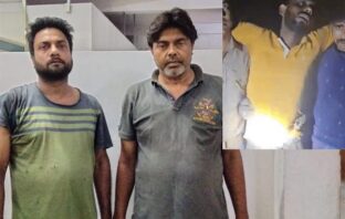 50 लाख की डकैती करने वालों से पुलिस की मुठभेड़, एक के पैर में लगी गोली, तीन बदमाश दबोचे