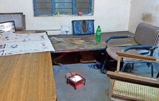 छात्रों के हीटर-ब्लोअर चलाने पर प्रतिबंध, शिक्षक-कर्मचारी खूब चला रहे
