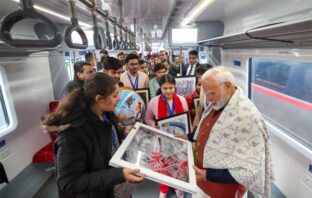रैपिड रेल नमो भारत के 13 किमी के खंड का पीएम मोदी ने किया उद्घाटन