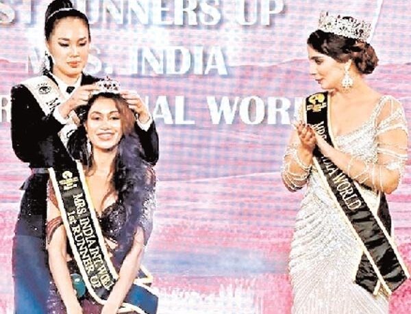 शोभित विवि की महक जैन बनी मिसेज़ इंडिया इंटरनेशनल वर्ल्ड की प्रथम रनर-अप